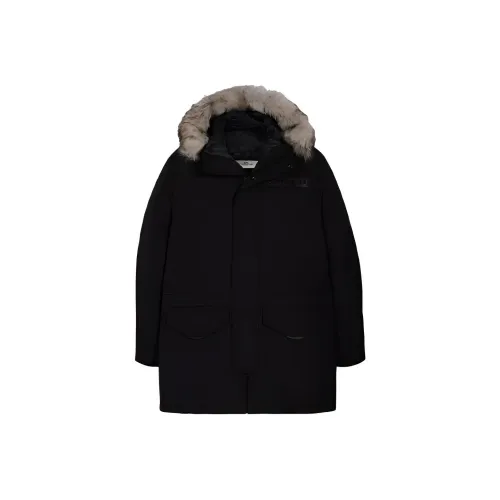 COACH Parka Coats Men Black