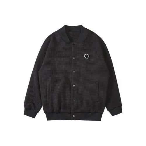 WAYNEXZAVIER Herringbone jacket Men's Black