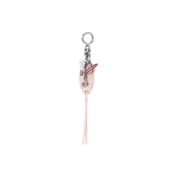 JELLYTOYBOY Fabric Bag Accessory Small Size Unisex Pink/White Color