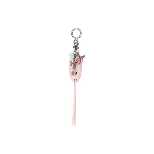 JELLYTOYBOY Fabric Bag Accessory Small Size Unisex Pink/White Color