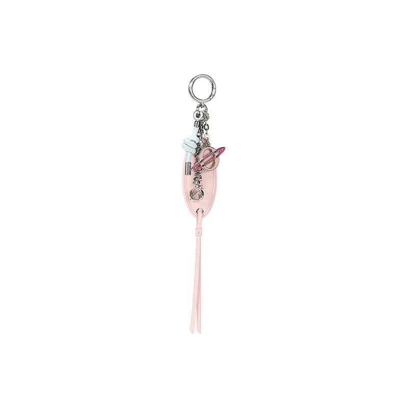 JELLYTOYBOY Fabric Bag Accessory Small Size Unisex Pink/White Color-0