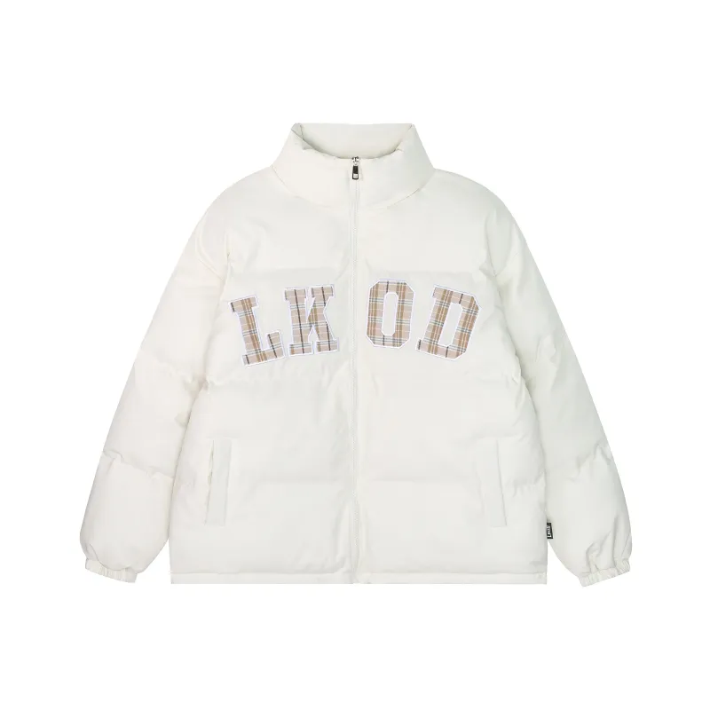 LKOD Puffer Jacket Unisex Milk White-0