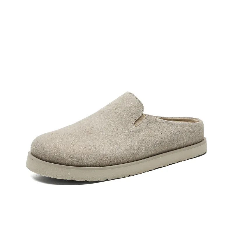 ΛOLUNKΛ Abrasion Resistant Slip Resistant Closed Toe Slippers Unisex-0