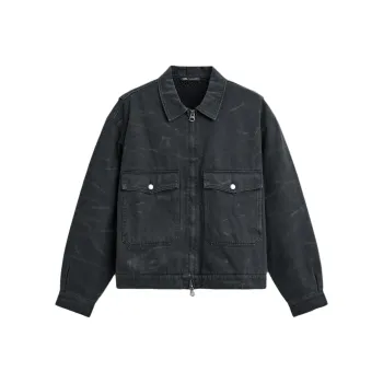ZARA Jackets Men Blue