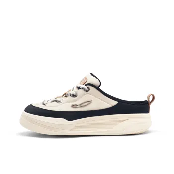 LOXKI Alpha Round Shoes Ease Low Top Canvas Shoes Unisex