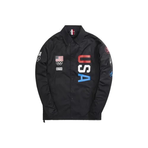 KITH For Team Usa 5 Rings Coaches Jacket