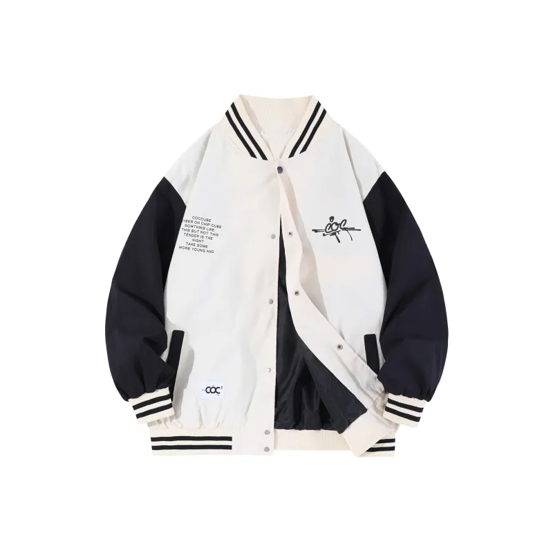 COC CUBE Baseball Jacket Unisex-2