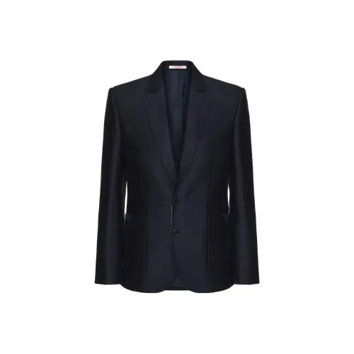 Balenciaga Collared Button Up Blazer