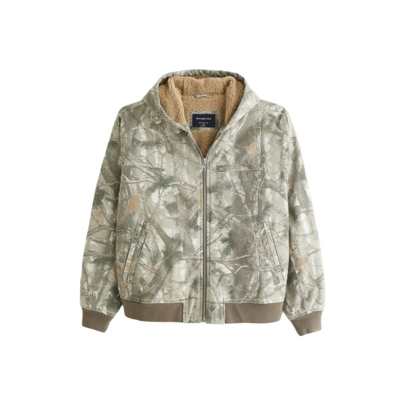 Abercrombie＆Fitch Jackets Men Green-0