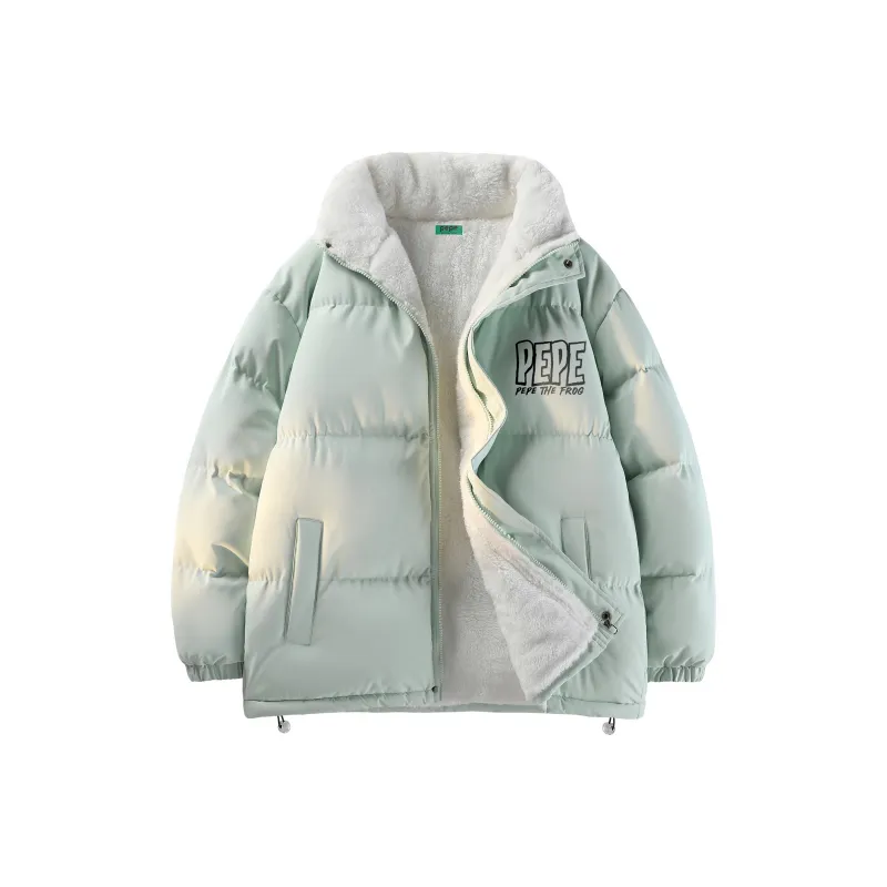 Pepe The Frog Puffer Jacket Unisex-2