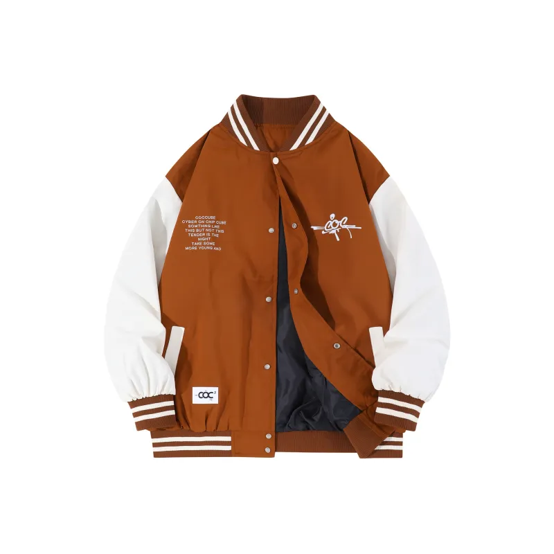 COC CUBE Baseball Jacket Unisex-10