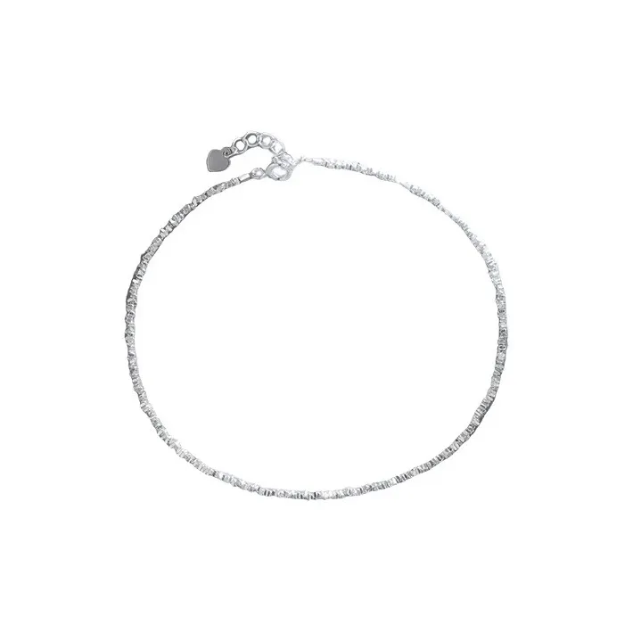 MULAFEN 925 Sterling Silver Anklets Women's-0