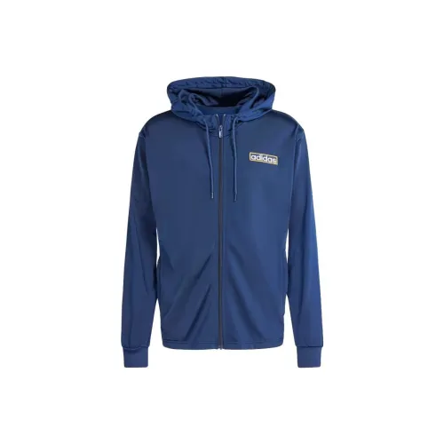 Adidas Originals Adicolor Adibreak Full Zip Hoodie Jackets & Coats Men's Night Blue