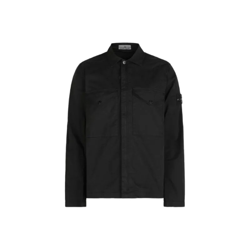 STONE ISLAND Compass badge Shirt Jacket-0