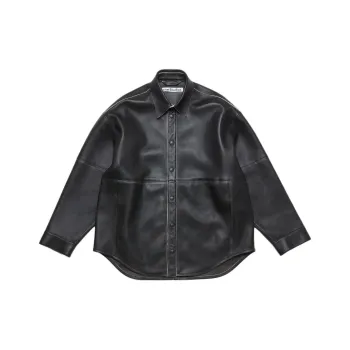 Acne Studios Leather Shirt