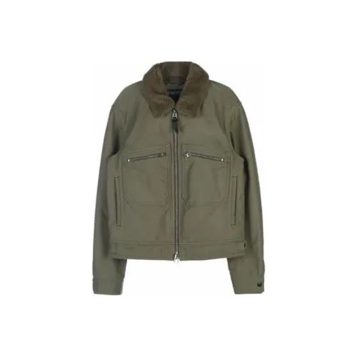 TOM FORD Jackets Coats Men's Olive