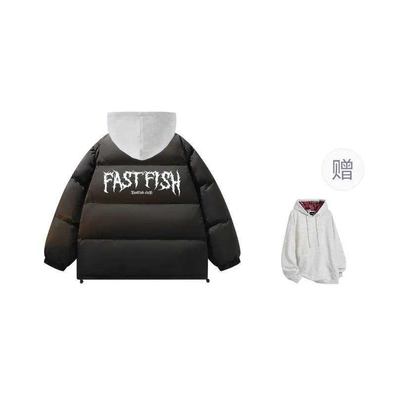FASTFISH Down Jackets Unisex-2