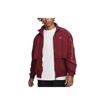 Nike Sportswear Solo Swoosh Jackets Coats Men's Red