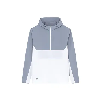 Anta Variety Training Collection UV Protection Sun Protection Clothing Men's Downpour Gray/Breeze Gray