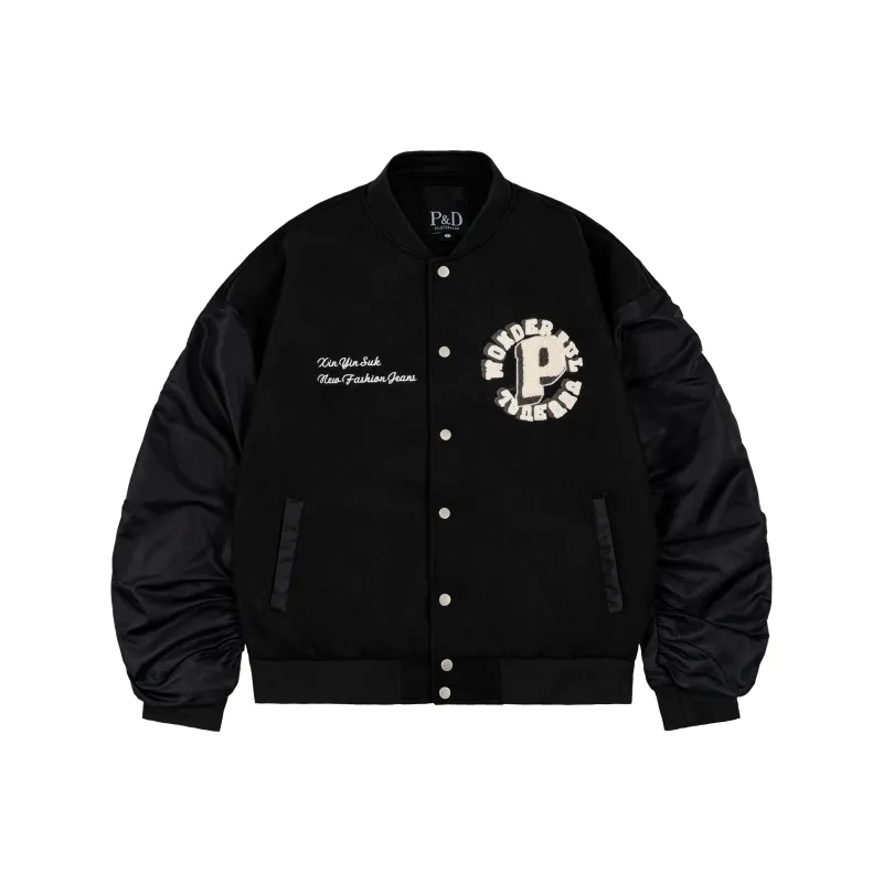 PILOTDRAGON Baseball Jerseys Unisex Black-0