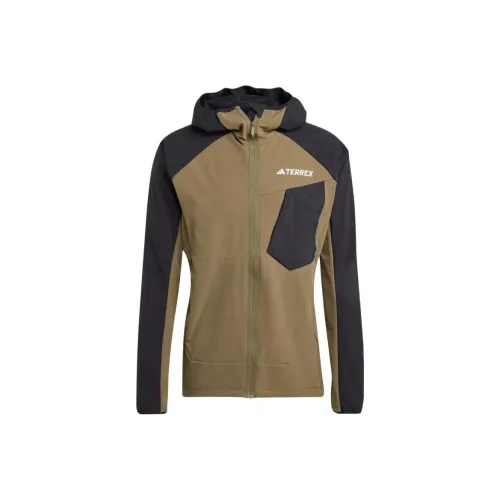 Adidas Free Shipping With AdiClub Terrex Xperior Softshell Fleece Hooded Jacket
