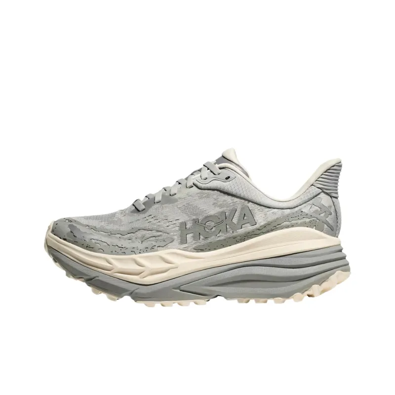 HOKA ONE ONE Stinson 7 Low Top Running Shoes Women's Gray-0