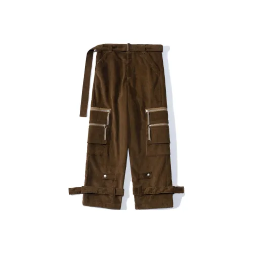 UNVESNO Cargo Pants Thickened Casual Pants Unisex