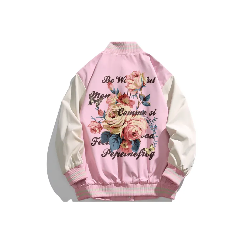Pepe The Frog Baseball Jacket Unisex-0
