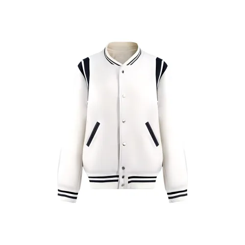 RTTO Baseball Jacket Unisex Ecru