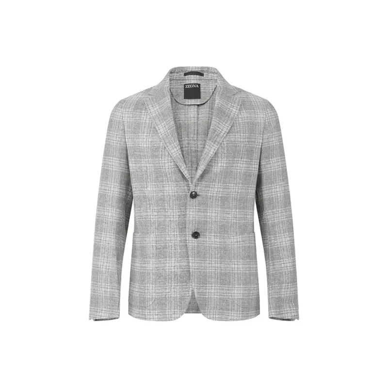 Zegna Business Suit Coat Men's Gray-0