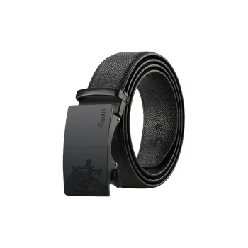 15 MINS Cow Split Leather Belts Men's Width 3.5cm