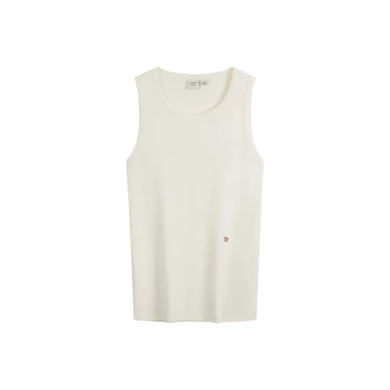 CALVIN KLEIN Tank Top Men's HW6 Milky White-0