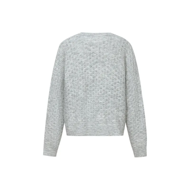 MEGALAXY Knitwear Unisex Light Gray-1