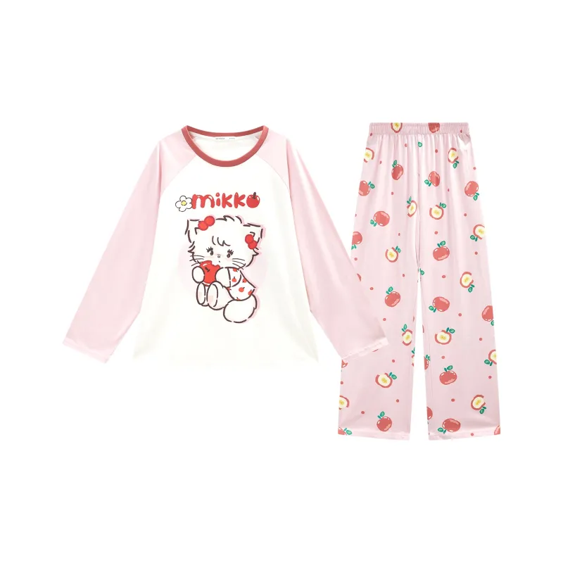 GUKOO x MIKKO Pajama Set Women's Pearl White-0