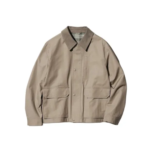 UNIQLO cinzento jackets & Coats Unisex Camel