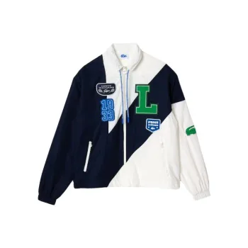LACOSTE X EleVen By Venus Co brand Jacket Unisex White