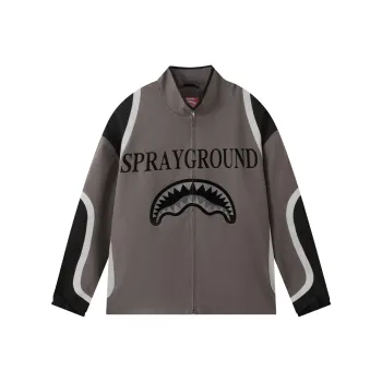 SPRAYGROUND Jackets & Coats Unisex Medium Gray
