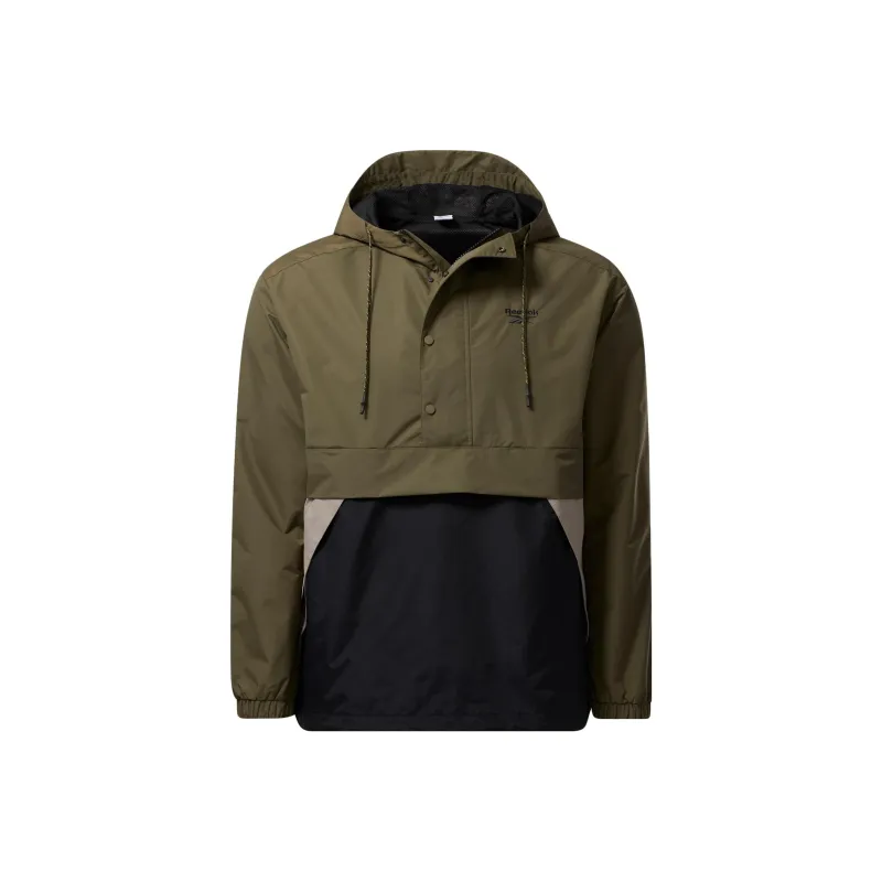 Reebok CLASSICS RETRO OUTDOOR UNISEX WOVEN Jackets Coats Men's Green-0