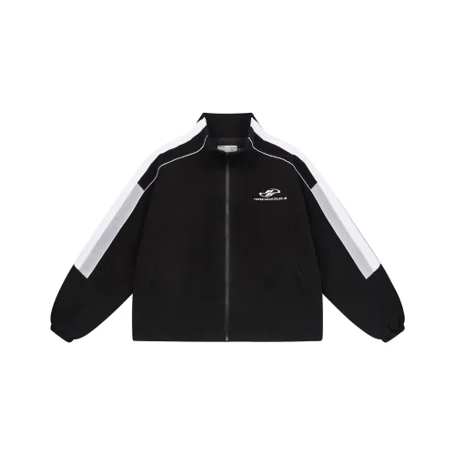 HARSH AND CRUEL Jackets Coats Unisex Black