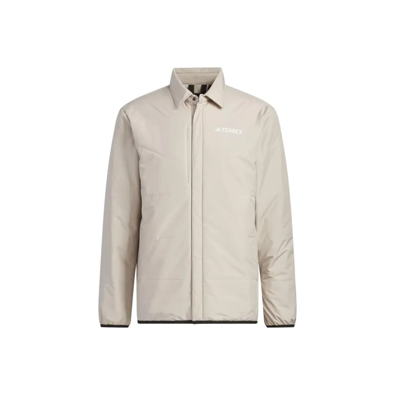 Adidas Padded Jacket Jackets Coats Men's Beige-0