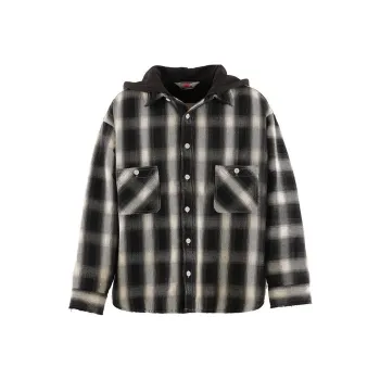 SAINT Mxxxxxx Plaid Cotton Shirt Jacket
