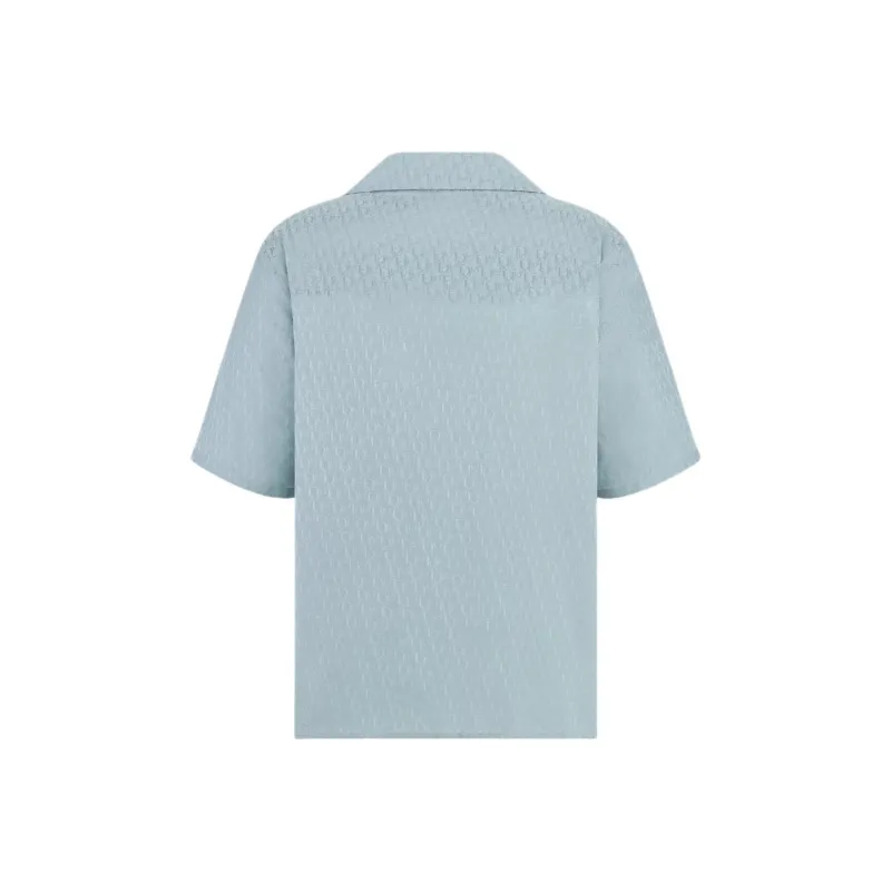 DIOR FW25 Shirt Men's Light Blue-1