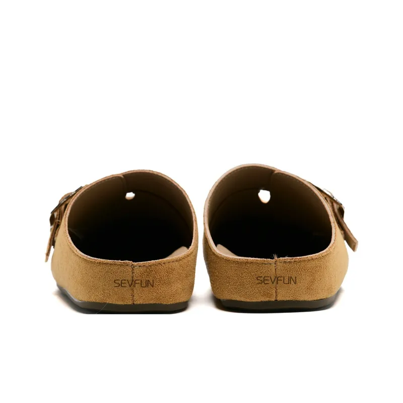 7 SEVFUN Composite Sole Closed Toe Slippers Women's-13