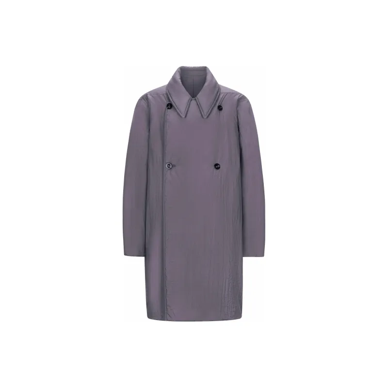 TIWILLTANG Coats Men's Silver Ash Gray-0