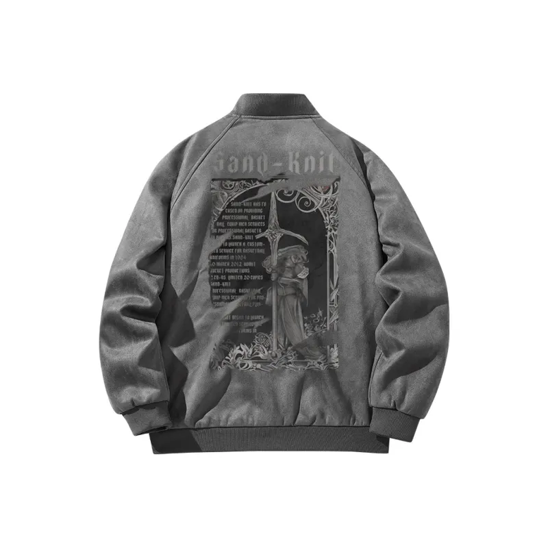 SandKnit Baseball Jacket Unisex-6