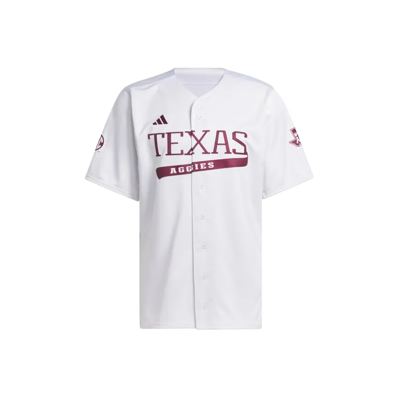 Adidas Texas A&M Baseball Jersey-0