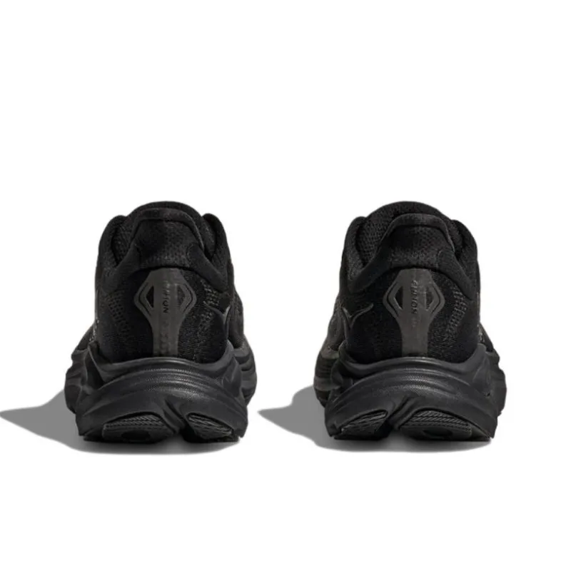 HOKA ONE ONE CLIFTON 10 Anti Slip Wear Resistant Low Top Casual Running Shoes Men's Black-3