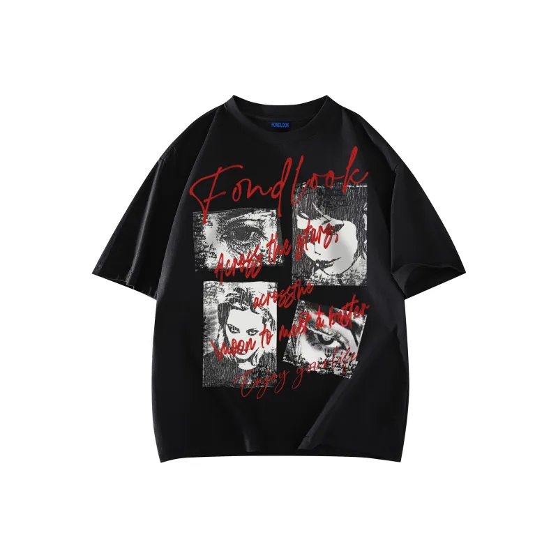 FONDLOOK T Shirts Unisex-6