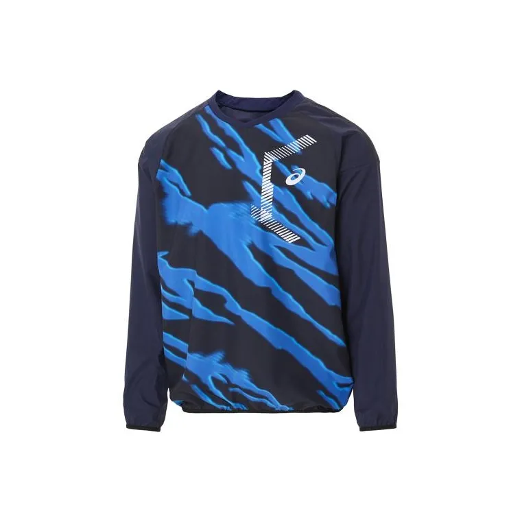 Asics Jackets Coats Men's Marine Blue-0