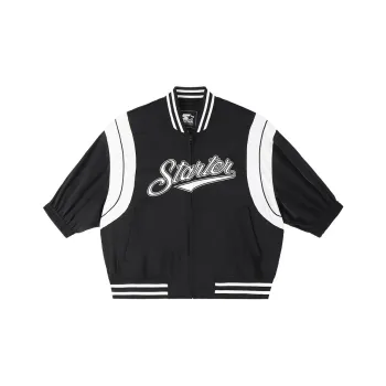 STARTER Baseball Jacket Unisex Black
